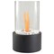 Northlight Bio Ethanol Round Portable Fireplace with Black Base - 10.5"